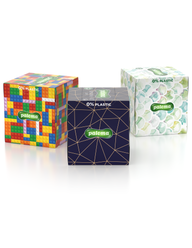 KAST 12 tk! Paloma salvrätikud karbis 60 tk...