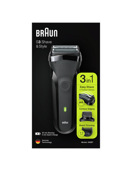 300BT pardel Series 3 Shave&Style 3-in-1