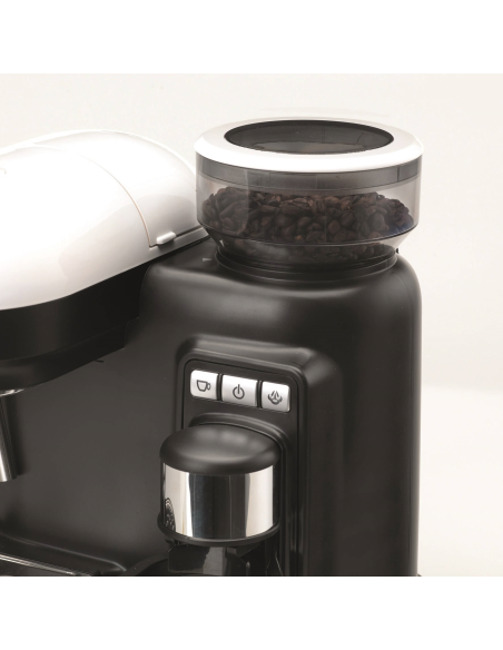 1318 Ariete Moderna Espresso White integreeritud kohviveskiga