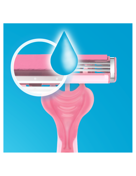 Gillette Simply Venus 3 Ühekordselt Kasutatavad Raseerijad, 12 tk