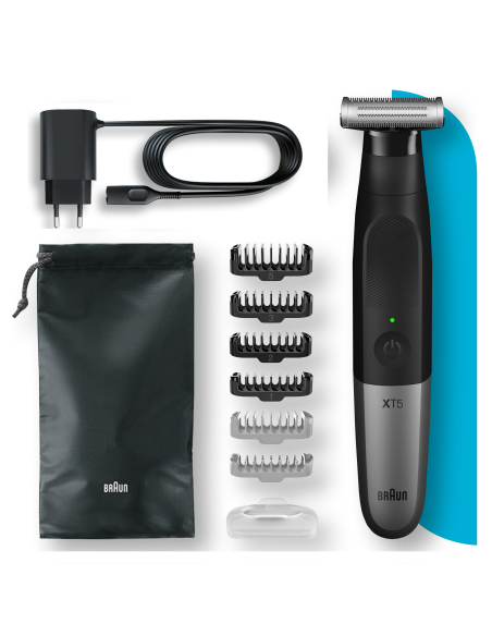 XT5200 Braun Series X habemetrimmer/piirel, pardel ja kehahoolduskomplekt meestele