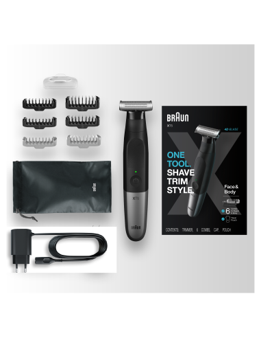 XT5200 Braun Series X habemetrimmer/piirel,...