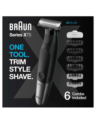 XT5200 Braun Series X habemetrimmer/piirel,...