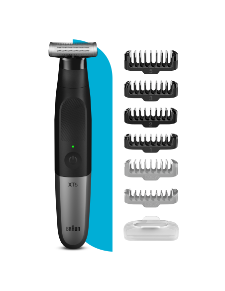 XT5200 Braun Series X habemetrimmer/piirel, pardel ja kehahoolduskomplekt meestele