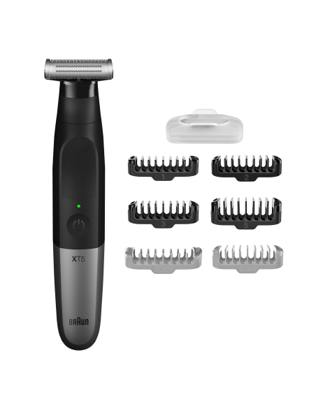 XT5200 Braun Series X habemetrimmer/piirel, pardel ja kehahoolduskomplekt meestele
