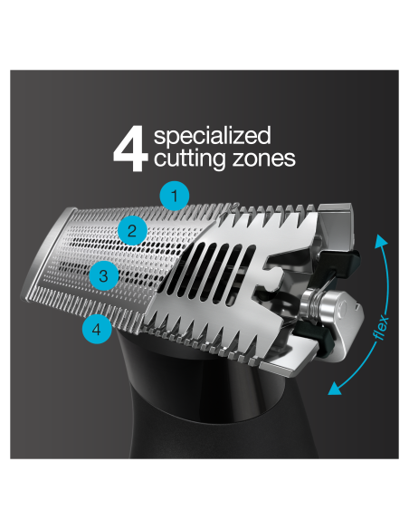 XT5200 Braun Series X habemetrimmer/piirel, pardel ja kehahoolduskomplekt meestele