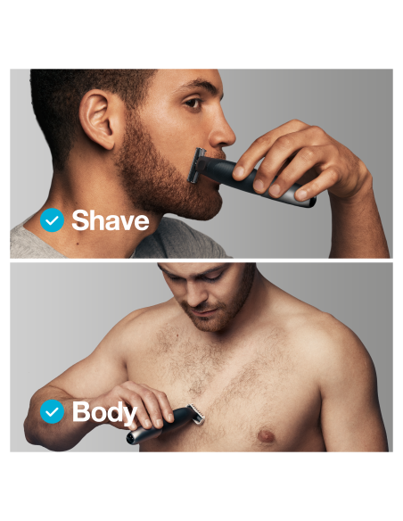 XT5200 Braun Series X habemetrimmer/piirel, pardel ja kehahoolduskomplekt meestele