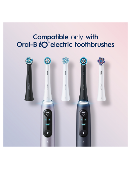 SB-4 Oral-B iO Gentle Care Black varuharjapead 4 tk.