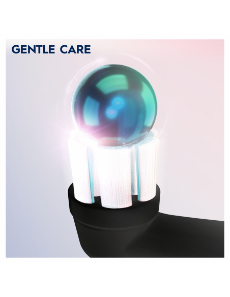 SB-4 Oral-B iO Gentle Care Black varuharjapead 4 tk.