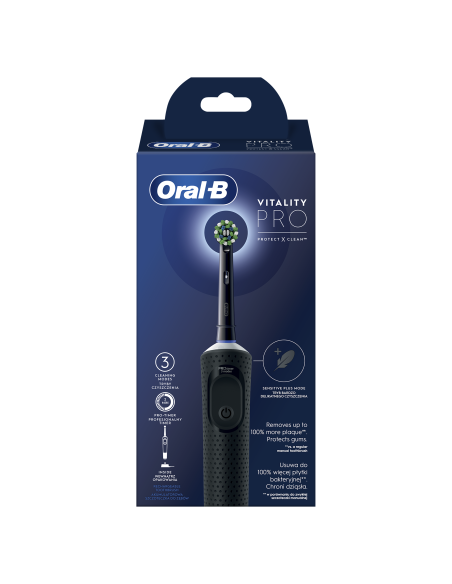 D103.413.3 Braun Oral-B Vitality Pro Black el.hambahari