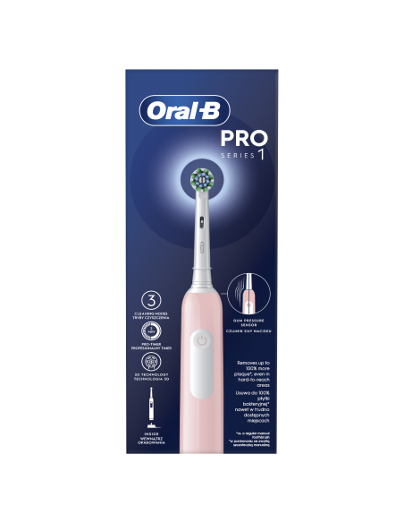 D305.513.3 Pro Series 1 Elektriline Hambahari  Pink Cross Action