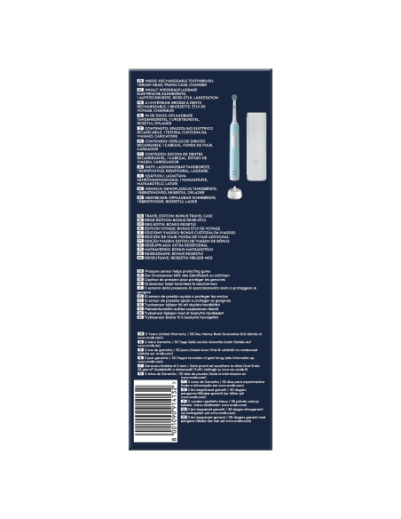 D305.513.3X Pro Series 1 Caribbean Blue Elektriline Hambahari + Reisikarp