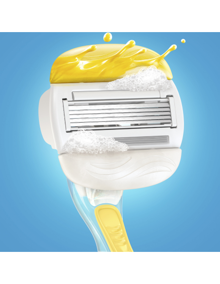 Gillette Venus ComfortGlide Coconut Plus Olay, Varuterad 4 tk