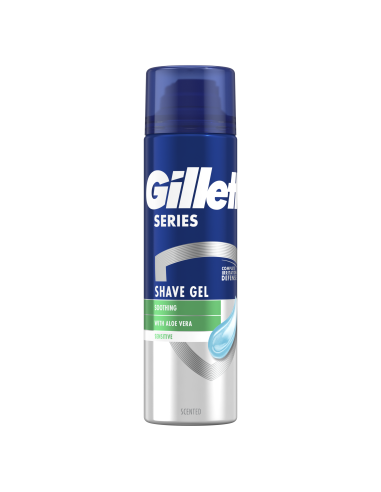 KAST 6 tk! Gillette Series Rahustav Raseerimisgeel Aloe Veraga, 200ml