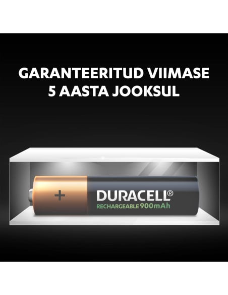 Duracell akupatarei NiMH HR03 AAA 900mAh 2 tk