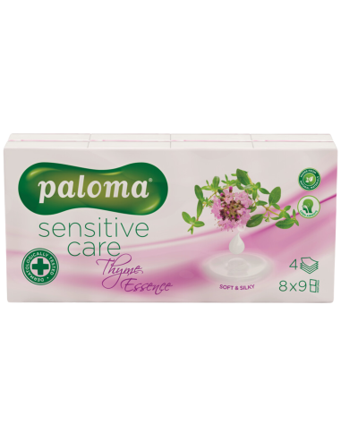Paloma taskurätik Sensitive Care tüümian 8x9...