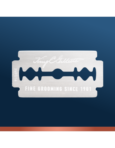 King C. Gillette Kaheteralised Turvalised Raseerija Terad, Vahetusterad 10 tk