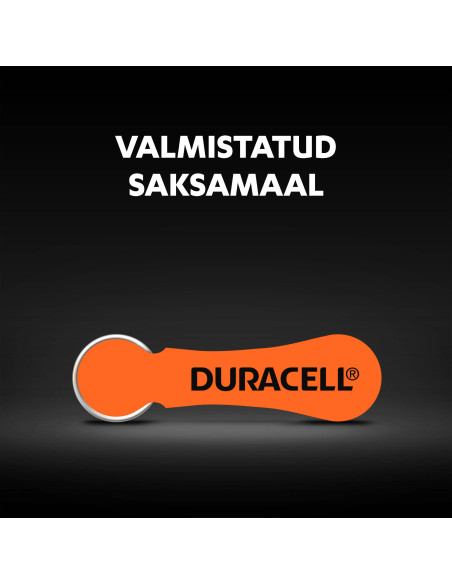 KAST 10 tk! Duracell kuuldeaparaadile 13 6 tk