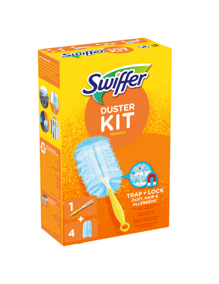 Swiffer Duster Starter Kit Tolmuhari + Varuhari 4 tk