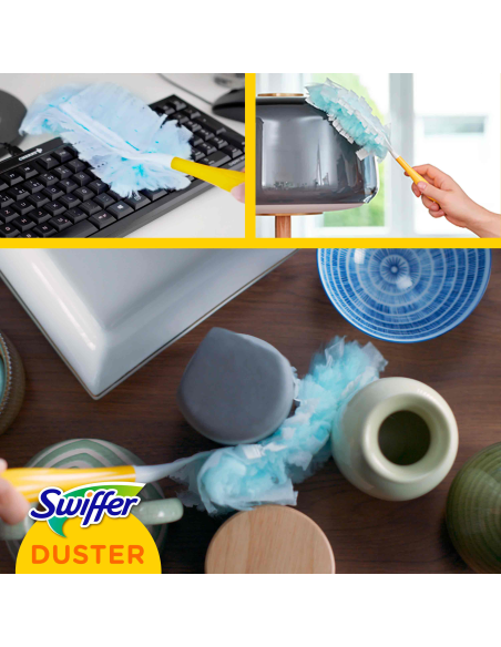 KAST 9 tk! Swiffer Duster Starter Kit Tolmuhari + Varuhari 4 tk