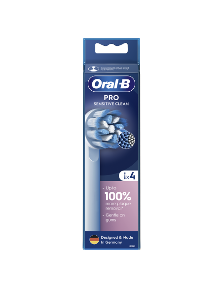 Oral-B EB60-4 Sensitive Clean Pro Varuharjad, 4 tk
