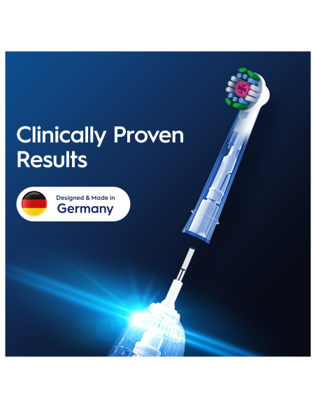 Oral-B EB18-4 3D White Pro Varuharjad, 4 tk