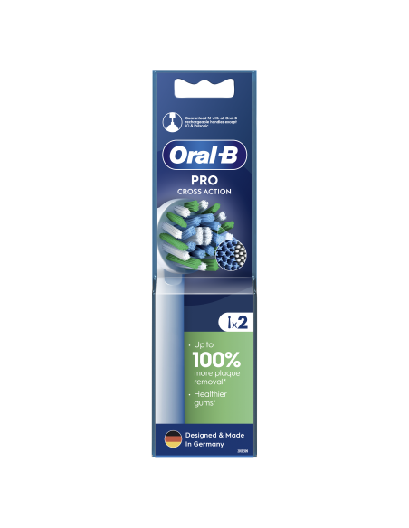 Oral-B EB50-2 Cross Action Pro Varuharjad, 2 tk
