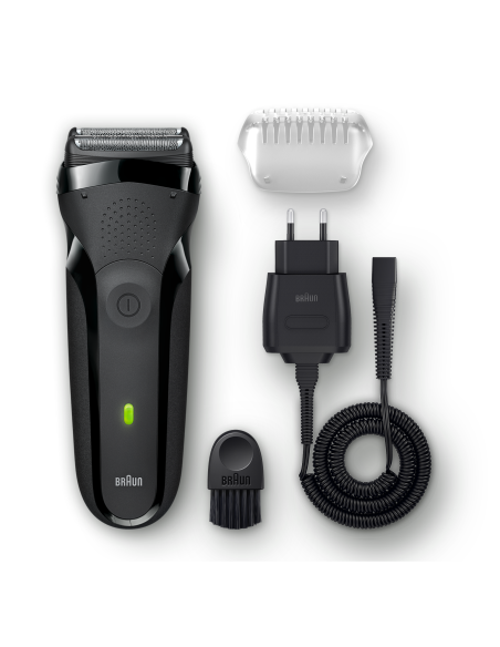 300s Braun Series 3 laetav pardel, must