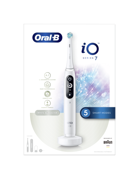 iOM7.1A1.1BD Oral-B iO7 elektriline hambahari White Alabaster