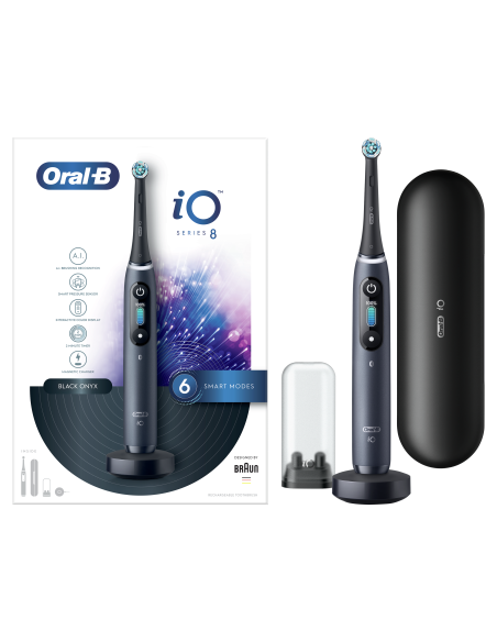 iOM8.1B2.2BD Oral-B iO8 elektriline hambahari Black Onyx