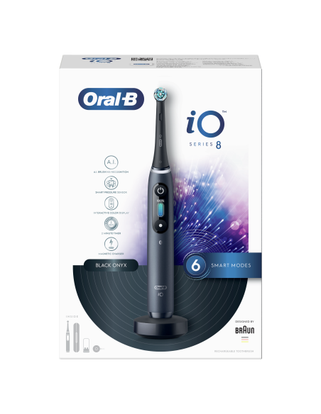 iOM8.1B2.2BD Oral-B iO8 elektriline hambahari Black Onyx