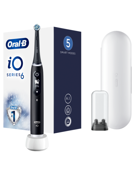 iOM6.1B6.3DK Oral-B iO6 elektriline hambahari Black Onyx