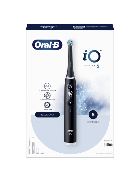 iOM6.1B6.3DK Oral-B iO6 elektriline hambahari Black Onyx