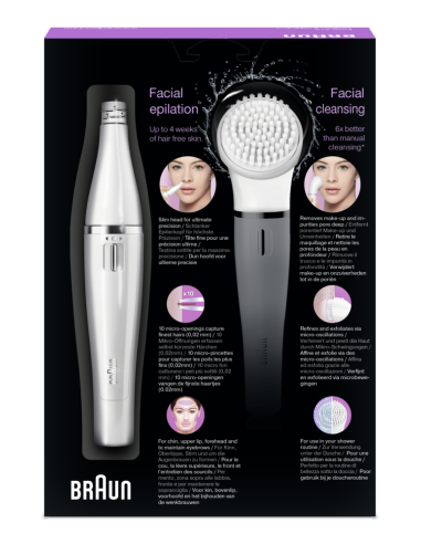 SE810 Braun Face Näoepilaator ja hari