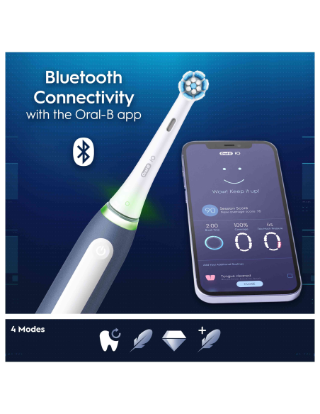 iOG4K.2N6.1DK iO My Way Ocean Blue Elektriline Hambahari + Speciality Brush Head 