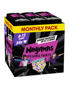 Pampers Ninjamas...