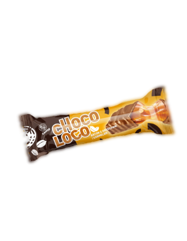 Choco Loco batoon karamelli ja maapähklitega 35g