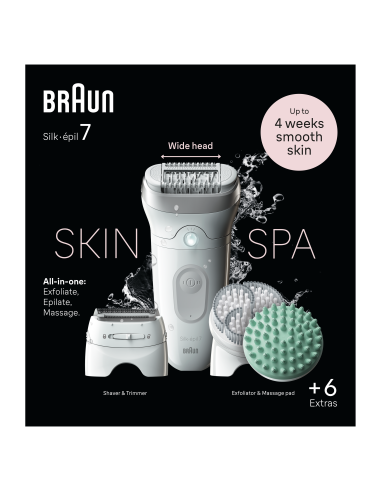 SE7-081 Braun Silk•épil 7 SkinSpa Epilaator