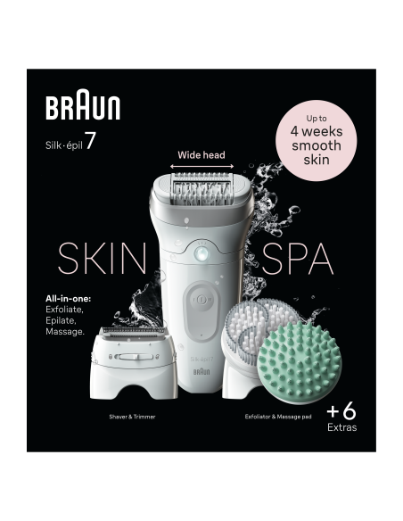 SE7-081 Braun Silk•épil 7 SkinSpa Epilaator