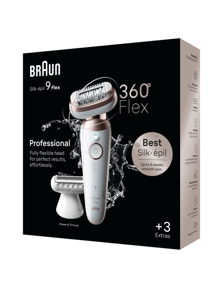 SES9-030 3D Braun Silk•épil 9 Flex Epilaator