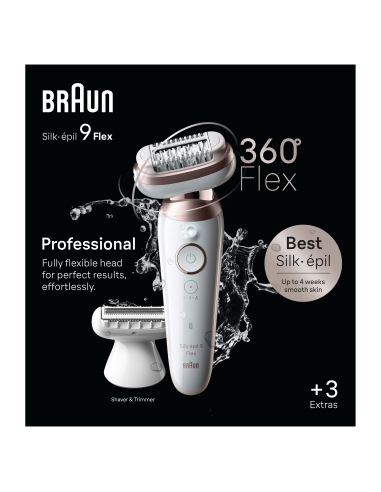 SES9-030 3D Braun Silk•épil 9 Flex Epilaator