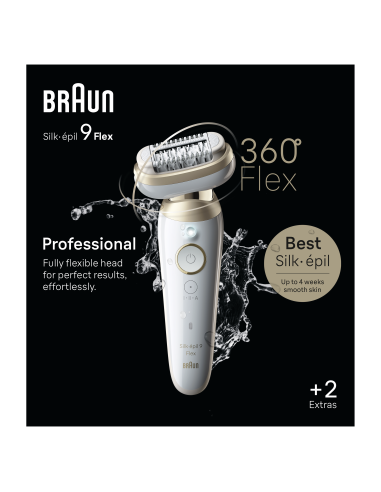 SES9-011 3D Braun Silk•épil 9 Flex Epilaator