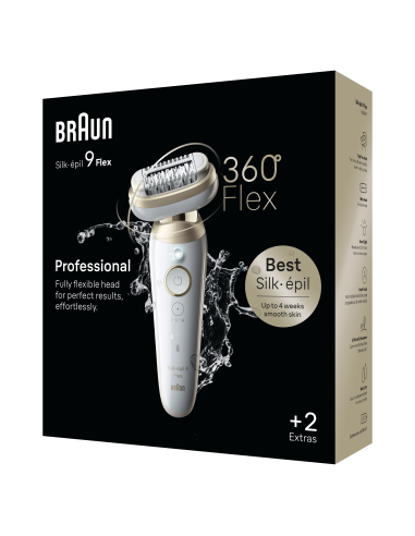 SES9-011 3D Braun Silk•épil 9 Flex Epilaator