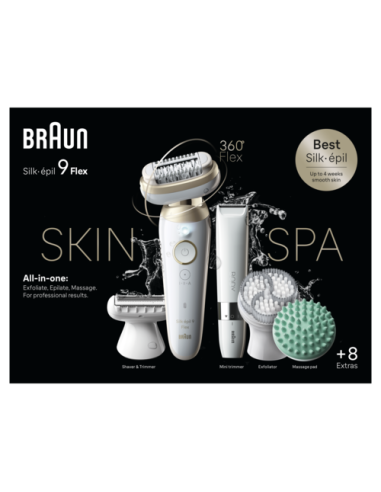 SES9-481 3D Braun Silk•épil 9 Flex SkinSpa...