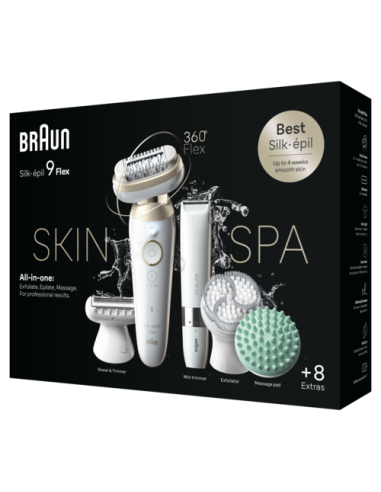 SES9-481 3D Braun Silk•épil 9 Flex SkinSpa...