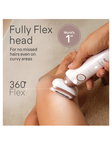 SES9-360 3D Braun Silk•épil 9 Flex Epilaator +...