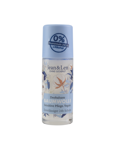 KAST 6 tk! Jean&Len rulldeodorant puuvill 50 ml