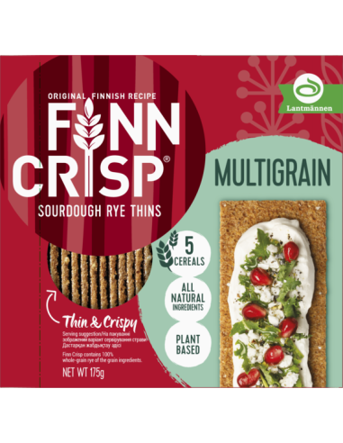 KAST 9tk! FINN CRISP Multigrain õhukesed näkileivad 175g