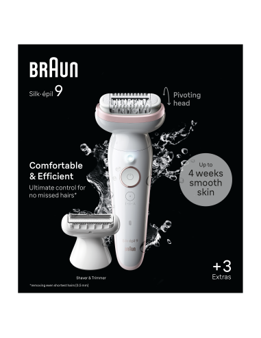 SES9-030 Braun Silk•épil 9 Epilaator