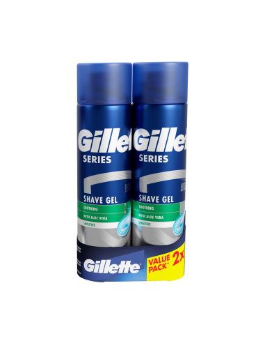 KAST 3 tk! Gillette Soothing Raseerimisgeel, 400ml